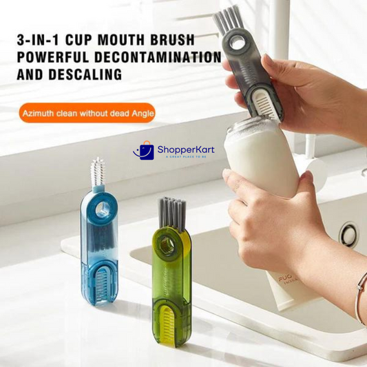 3 in 1 Multifunctional Cleaning Brush - 1 Piece